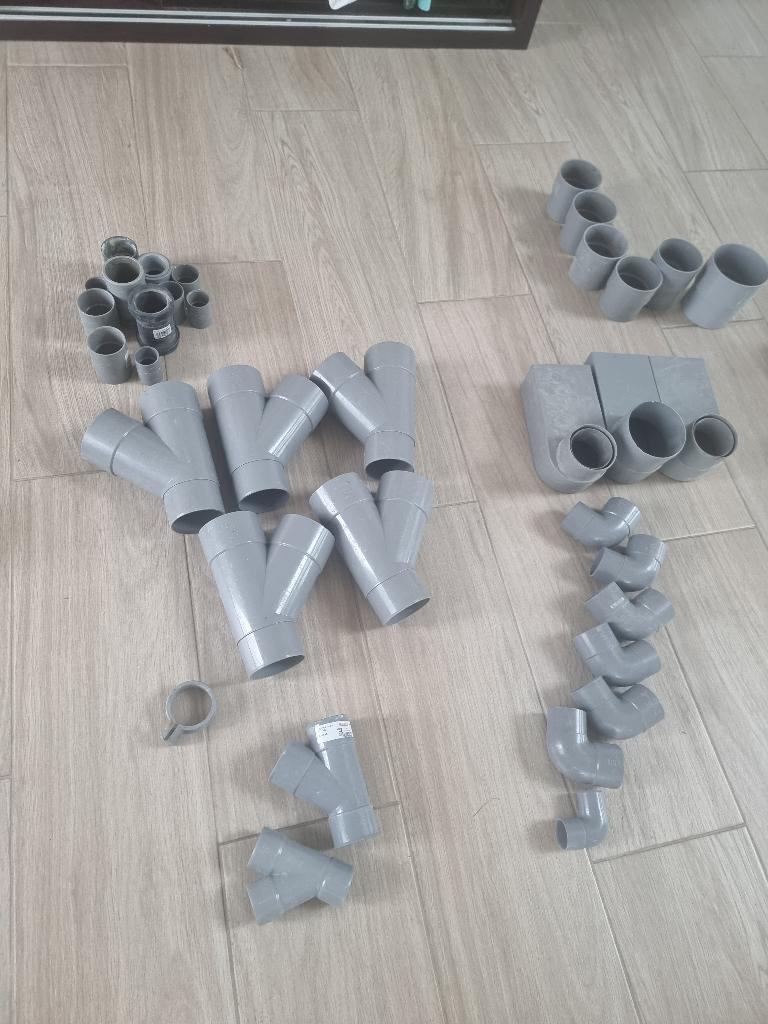 PVC afvoer - diverse maten, Doe-het-zelf en Verbouw, Ophalen, Afvoer, Pvc, Zo goed als nieuw