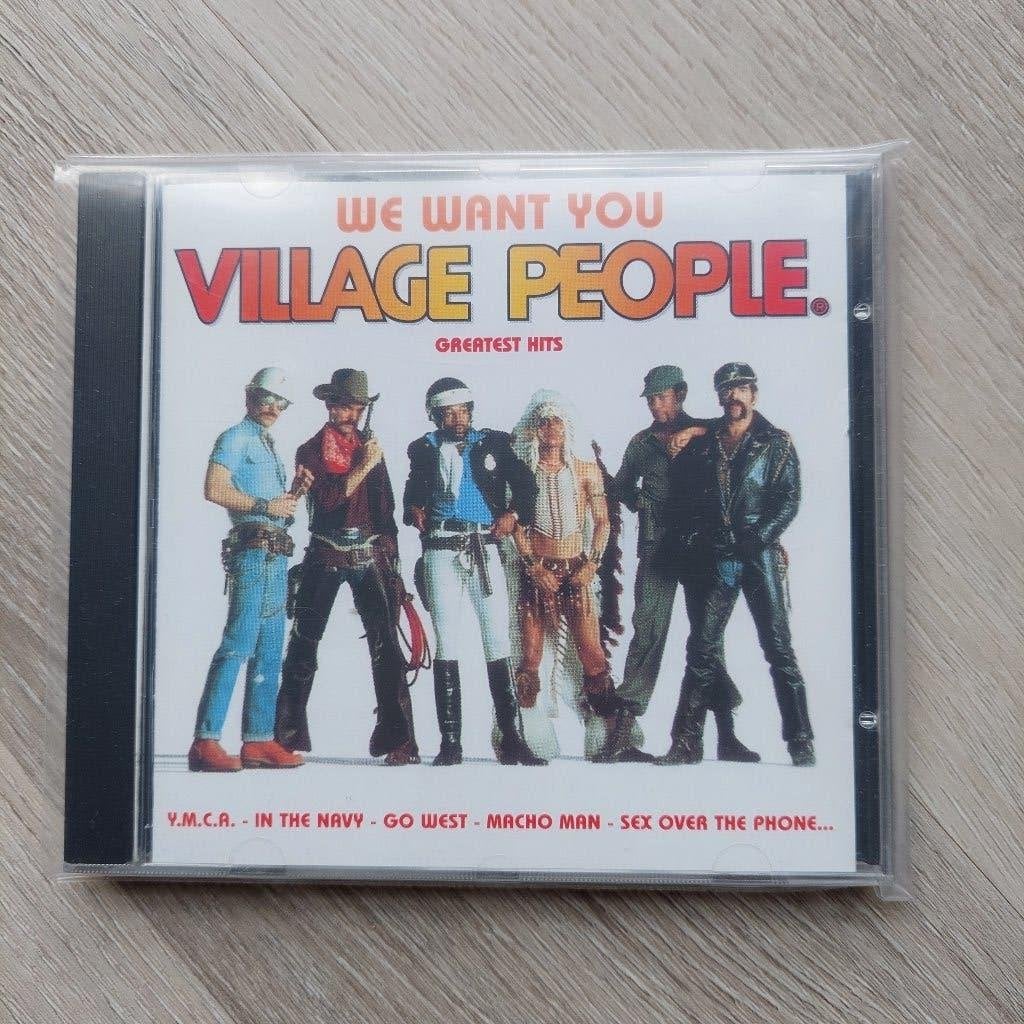 Village People / We Want You / Greatest Hits, Nieuwstaat, Inclusief doosje, Ophalen of Verzenden, Zo goed als nieuw, Verzamelalbum