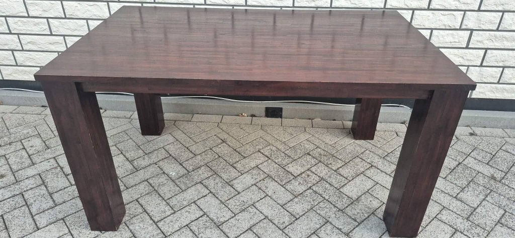 EETTAFEL, Ophalen, 50 tot 100 cm, Zo goed als nieuw, Vijf personen of meer
