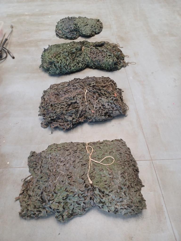 Camouflagenet 2 x, Ophalen of Verzenden
