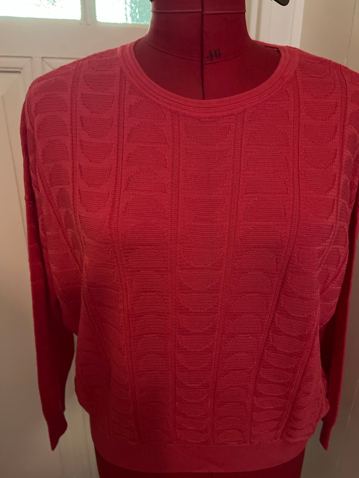 Prachtig rood Missoni truitje - Maat L, Kleding | Dames, Truien en Vesten, Ophalen of Verzenden, Zo goed als nieuw, Maat 42/44 (L)