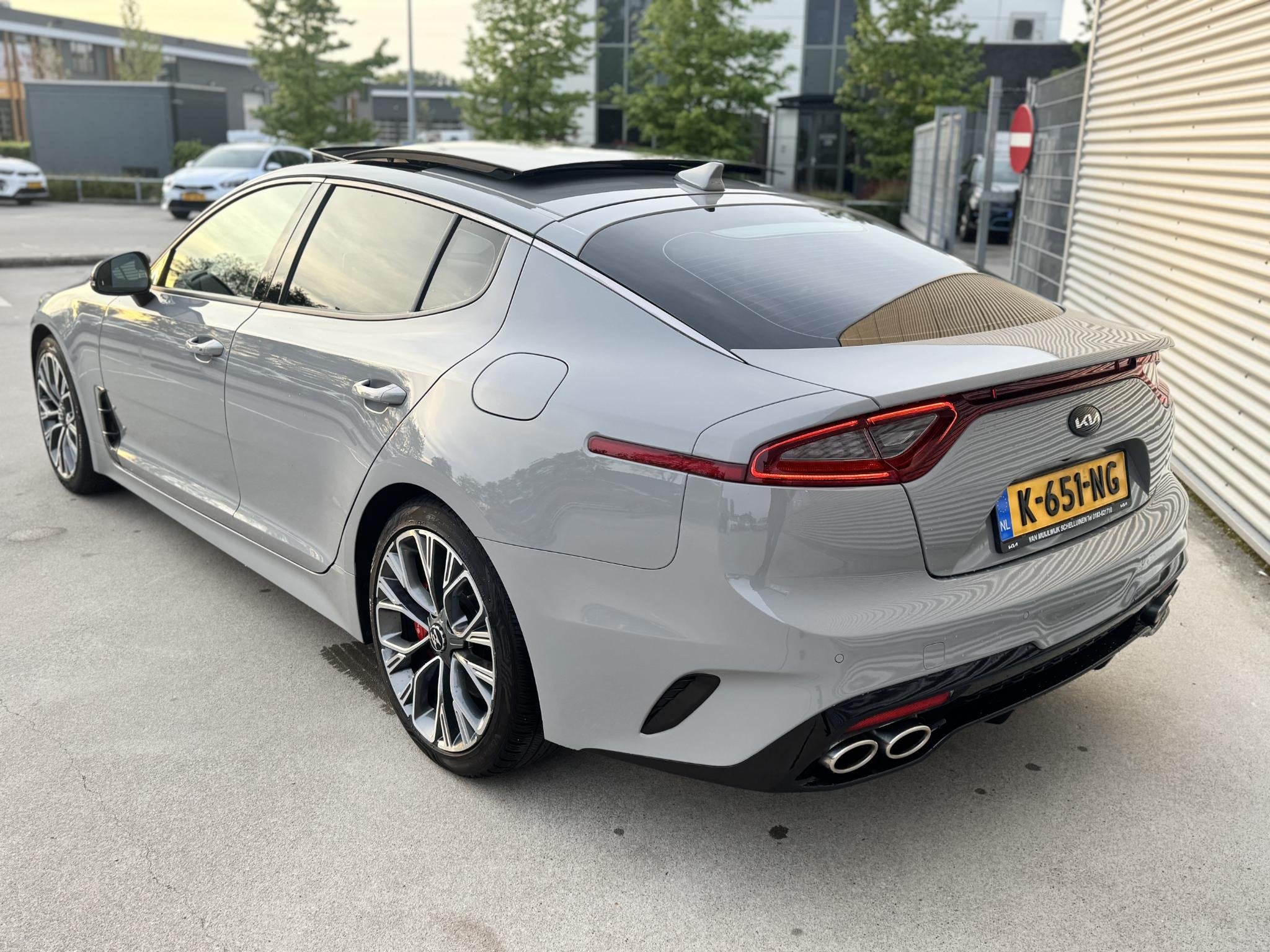 Kia Stinger 3.3 V6 T-GDI AWD GT 52450 km ! | Keurige auto !, Auto's, Gebruikt, Euro 6, 1000 kg, 6 cilinders