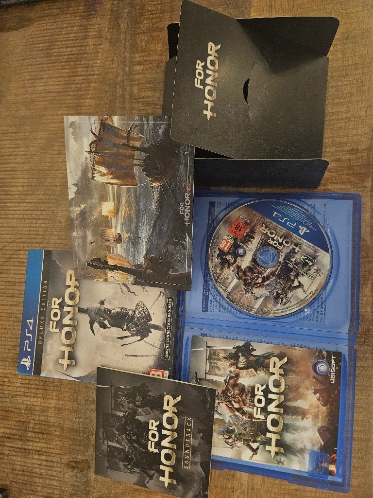 For Honor Deluxe Edition PS4 met soundtrack en extra’s, Ophalen, Vanaf 18 jaar, Vechten, 1 speler
