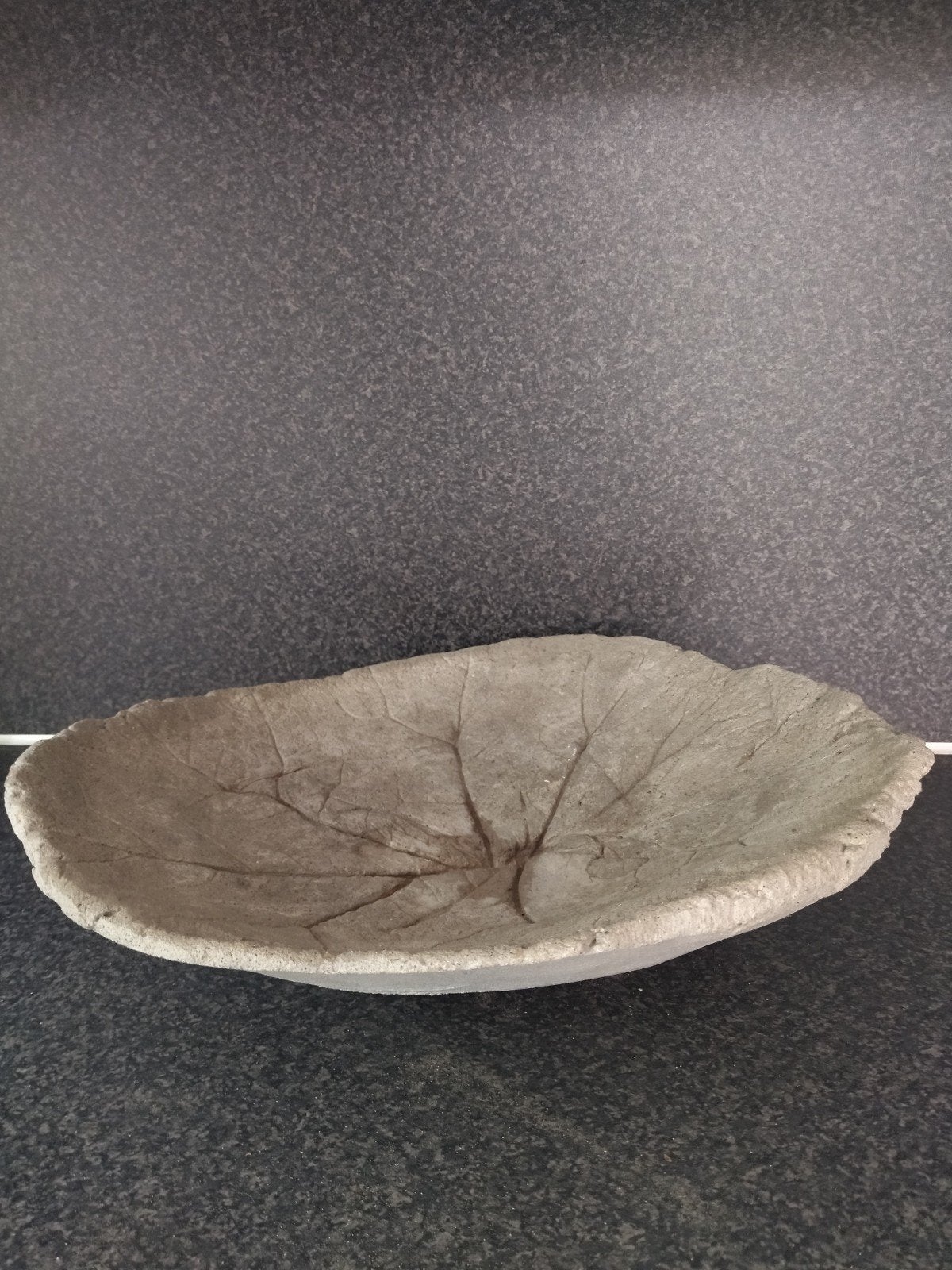 Schaal van natuursteen, Ophalen of Verzenden, Zo goed als nieuw, Rond