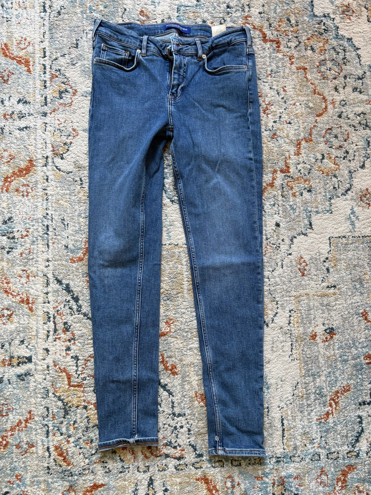 Scotch & Soda La Bohemienne Jeans W30/L34, Kleding | Dames, Ophalen of Verzenden, Zo goed als nieuw, Blauw, W30 - W32 (confectie 38/40)