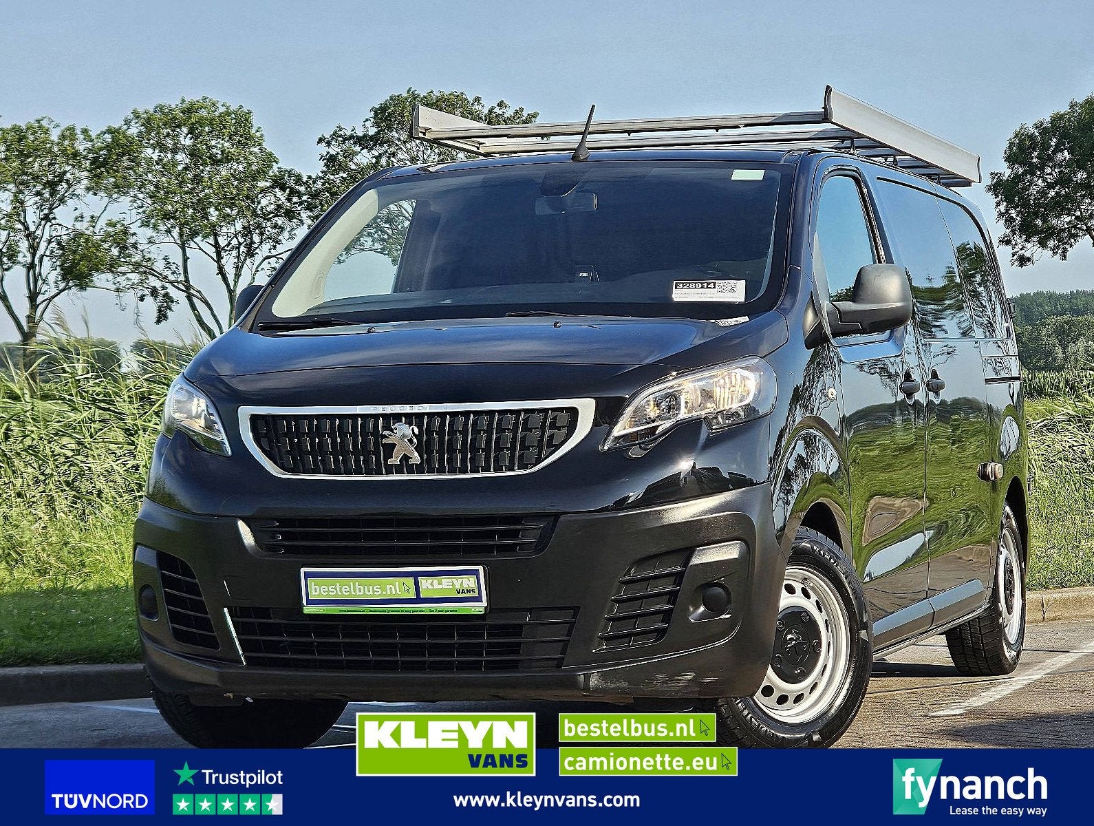 PEUGEOT EXPERT 1.6 ac 3-zits euro6, Voorwielaandrijving, Gebruikt, Euro 6, Zwart
