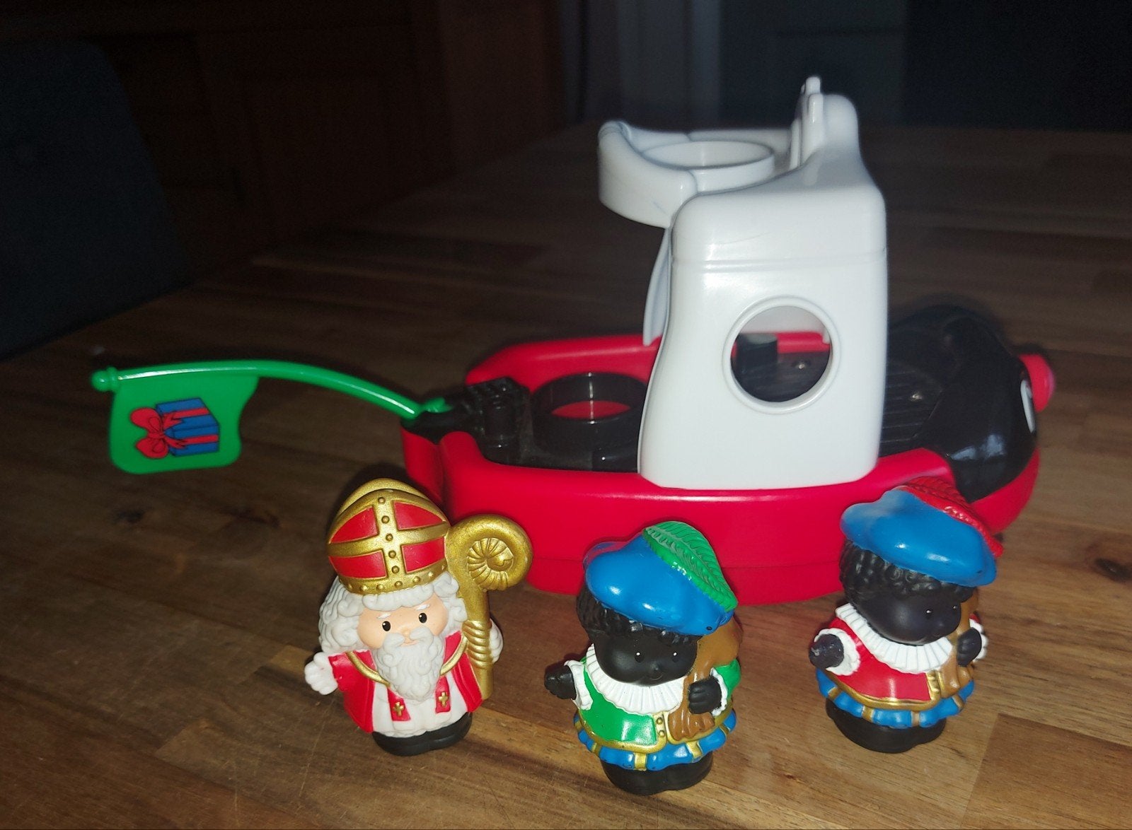 Little People Sinterklaasboot met geluid, Ophalen of Verzenden, Gebruikt, Jongen of Meisje