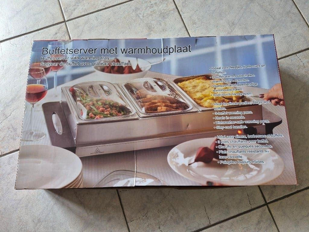 Buffetserver op warmhoudplaat, Overige typen, Ophalen, Nieuw