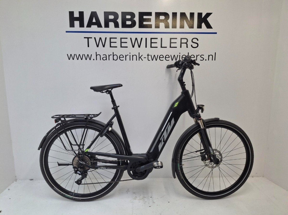 KTM CENTO 10 US Dames monotube BLACK MATT GREY + GREEN 56cm, Gebruikt, -, -, -