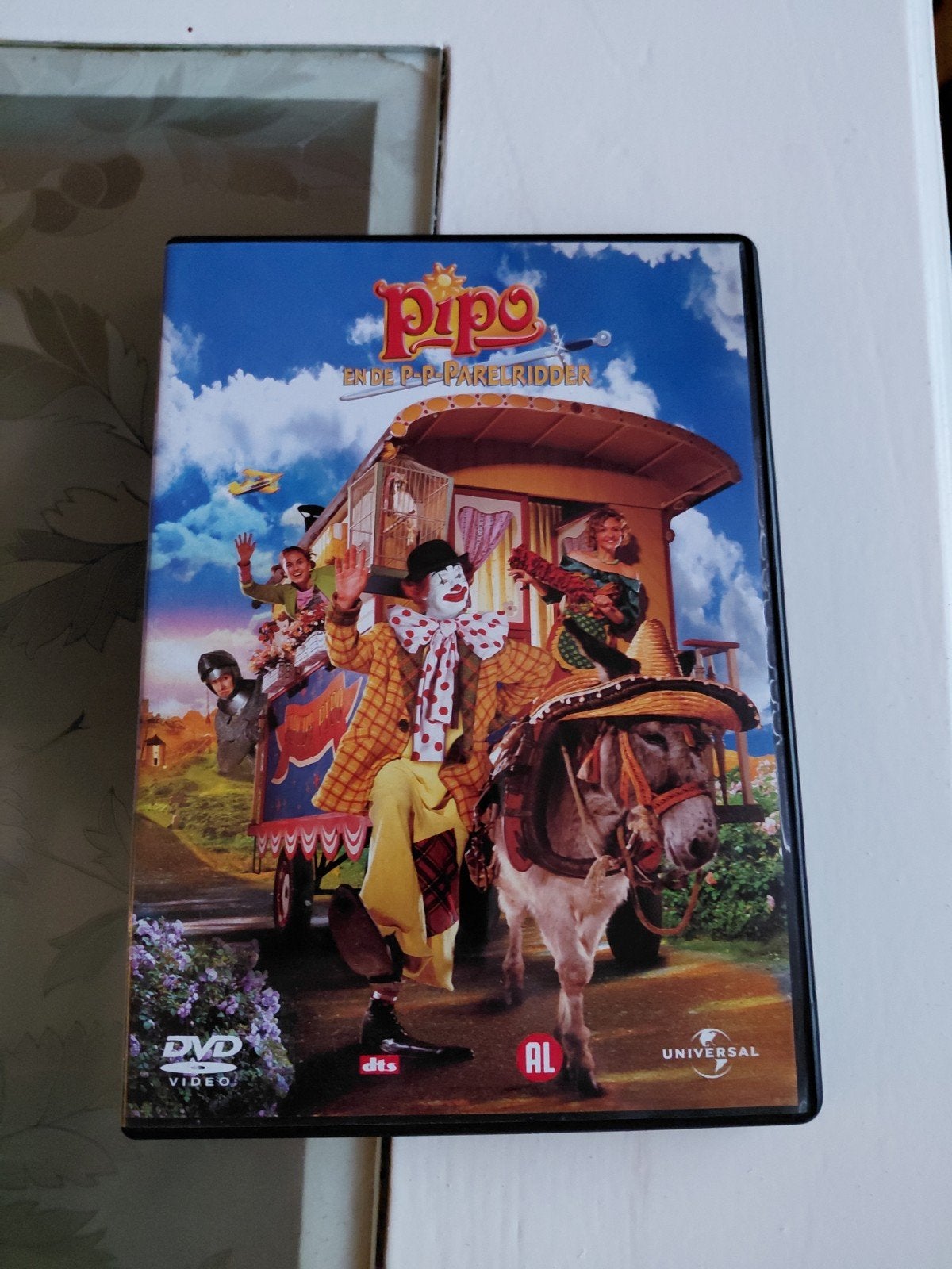 Pipo de Clown En De P-P-Parelridder dvd #2., Alle leeftijden, Ophalen of Verzenden, Zo goed als nieuw, Familie