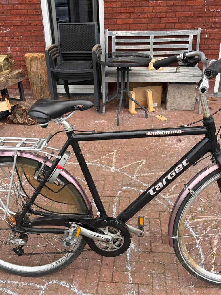Te koop: Target California herenfiets – 27 versnellingen, Fietsen en Brommers, Fietsen | Heren | Herenfietsen, Ophalen, Zo goed als nieuw