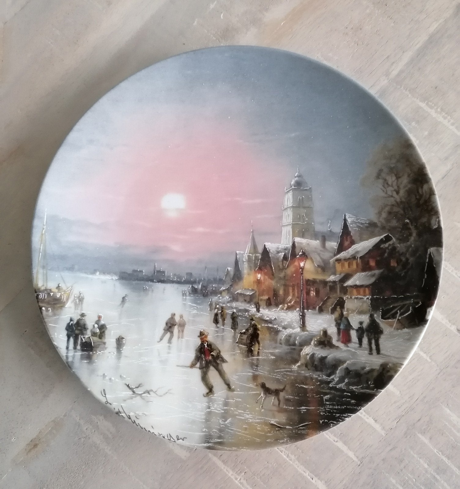 wand bord  van Ludwig Muninger, Ophalen of Verzenden