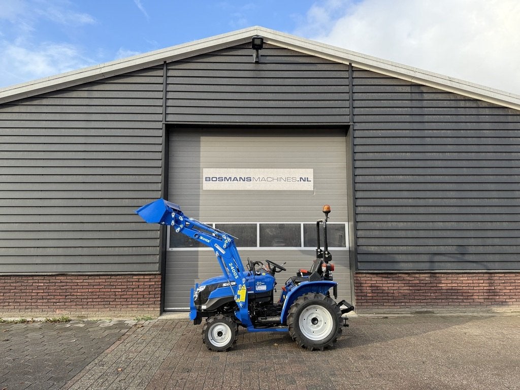 Solis 20 4WD minitractor agribanden met frontlader / voorlad, Nieuw, Overige merken, Tot 2500