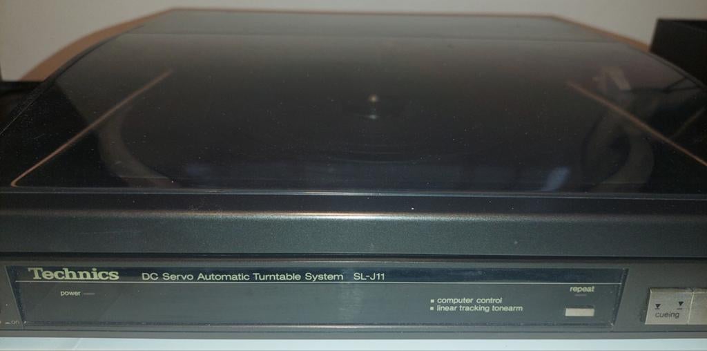 Technics SL- J11 Tangentiale platenspeler uit 1987, Ophalen, Automatisch, Refurbished, Platenspeler