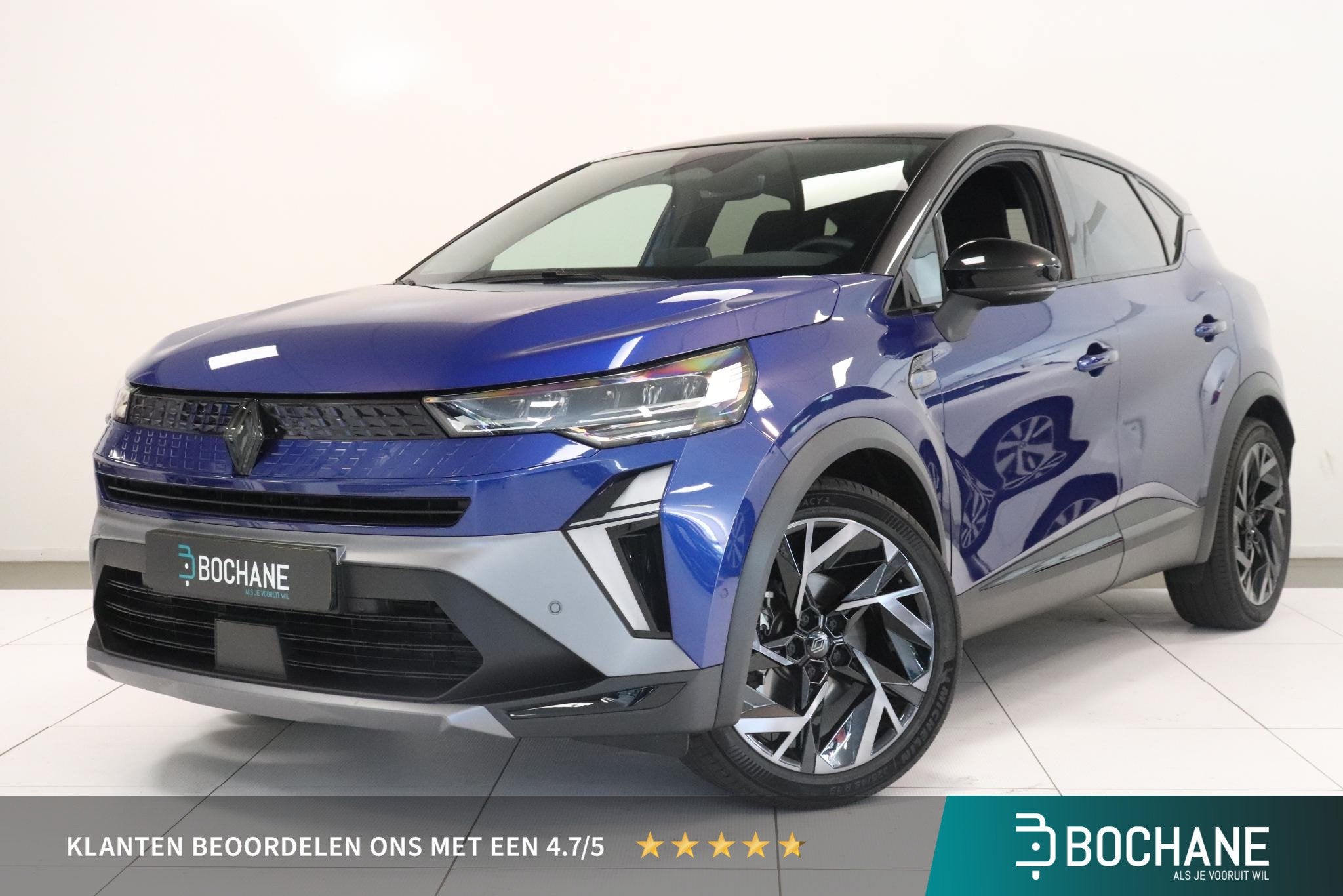 Renault Captur 1.8 E-Tech full hybrid 160 esprit Alpine | Ca, Auto's, 4 cilinders, Met garantie (alle), Blauw, Origineel Nederlands