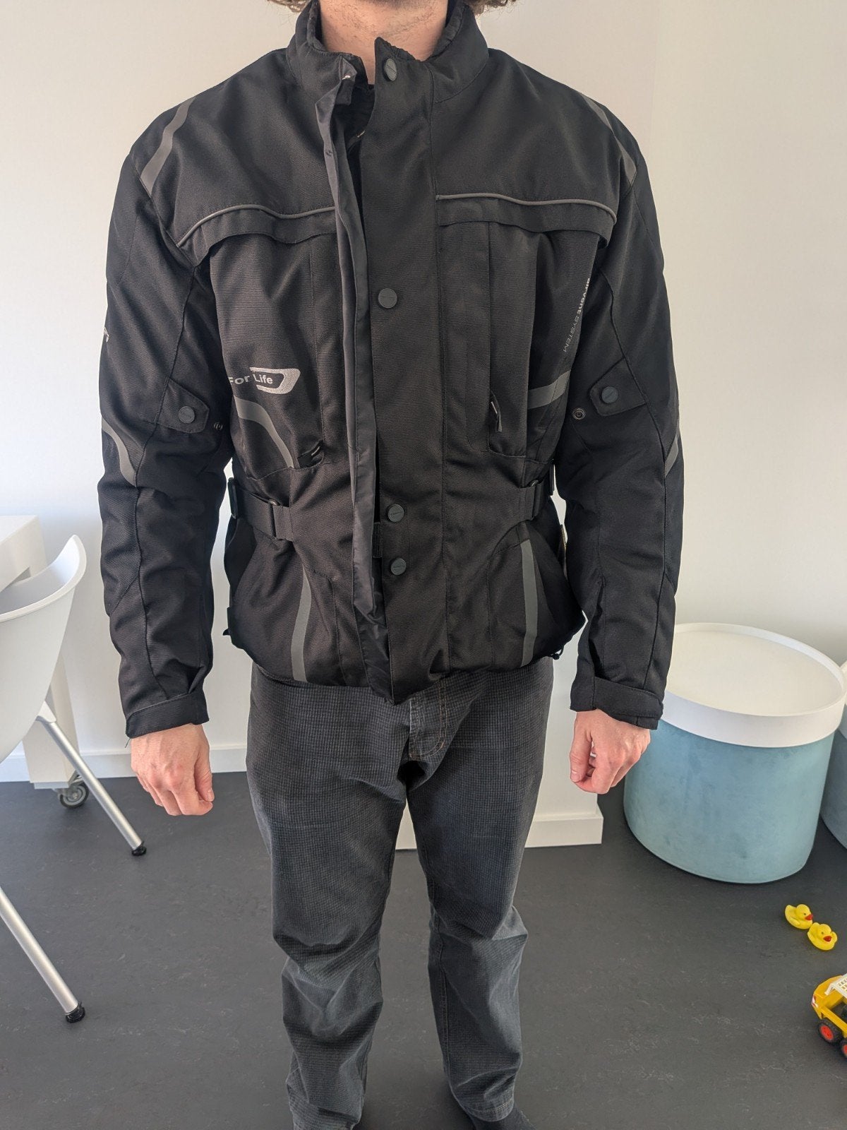 Difi Motorjas met Airvent Systeem, Motoren, Kleding | Motorkleding, Jas | textiel, Heren, Difi, Ophalen of Verzenden
