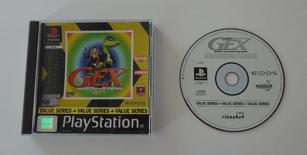 Gex 3: Deep Cover Gecko voor Sony PlayStation, 1 speler, Ophalen, Zo goed als nieuw, Vanaf 3 jaar