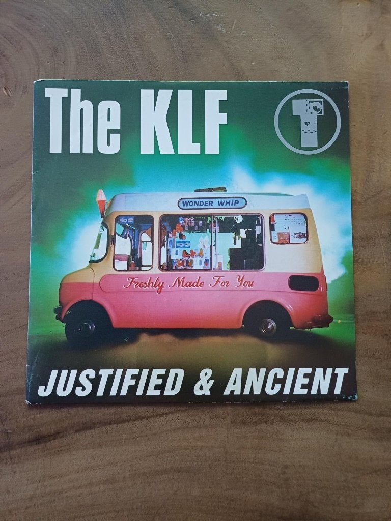 The KLF - Justified & Ancient - Single - Vinyl, Ophalen of Verzenden, Gebruikt, Pop