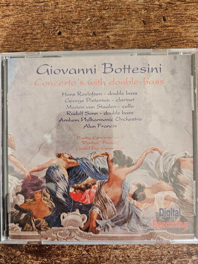 Giovanni Bottesini - Concerti met contrabas CD, Ophalen of Verzenden, Zo goed als nieuw, Orkest of Ballet