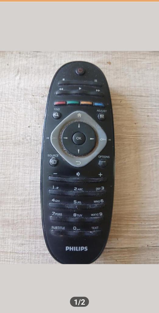 Philips afstandsbediening voor TV - Gebruikt, Ophalen of Verzenden