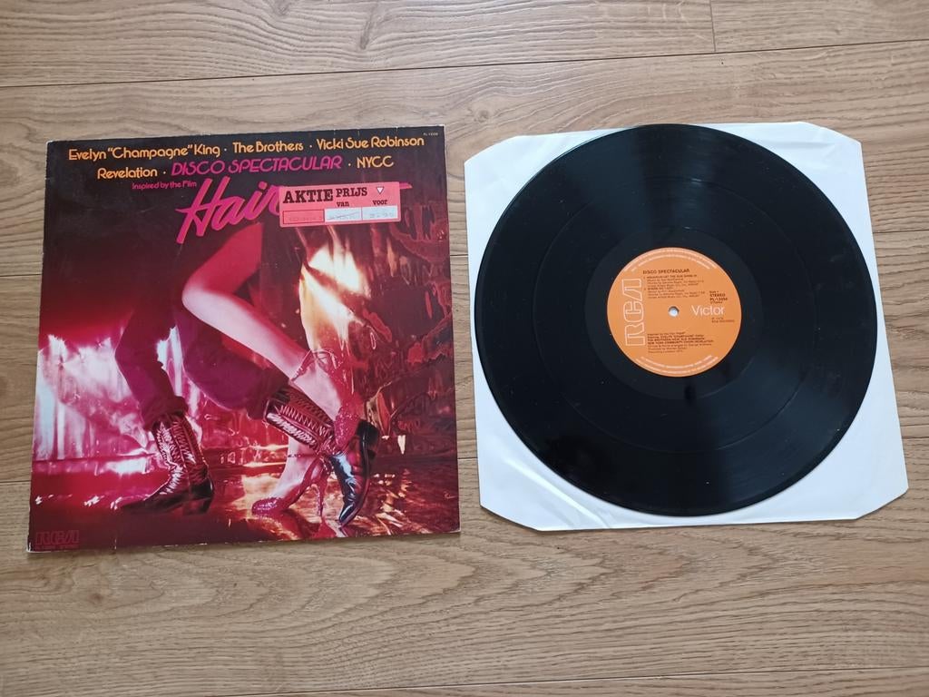 Disco Spectacular "Hair" LP - Evelyn King, The Brothers, Ophalen of Verzenden, Gebruikt, 12 inch