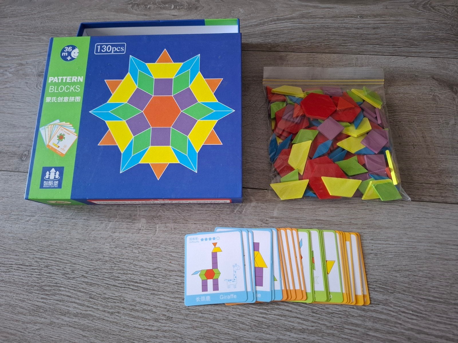 Pattern blocks, Ophalen of Verzenden, Zo goed als nieuw