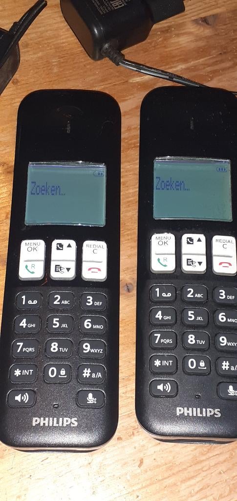 Gigaset telefoon duo - Philips, Ophalen of Verzenden, Gebruikt, 2 handsets
