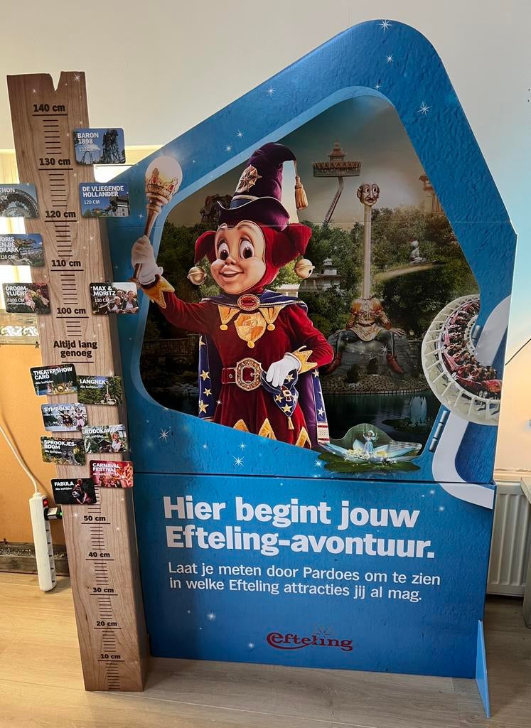 Efteling informatiebord karton, Verzamelen, Ophalen