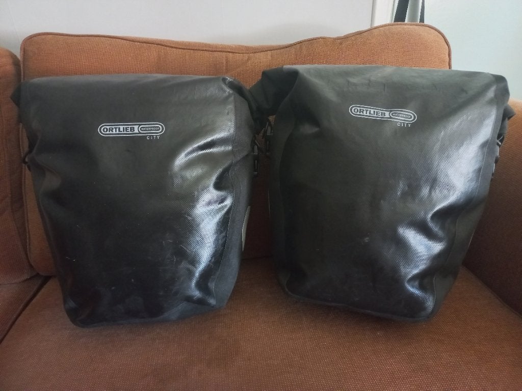 Ortlieb back-roller city fietstassen 40L waterproof, Verzenden, Gebruikt, Ortlieb city
