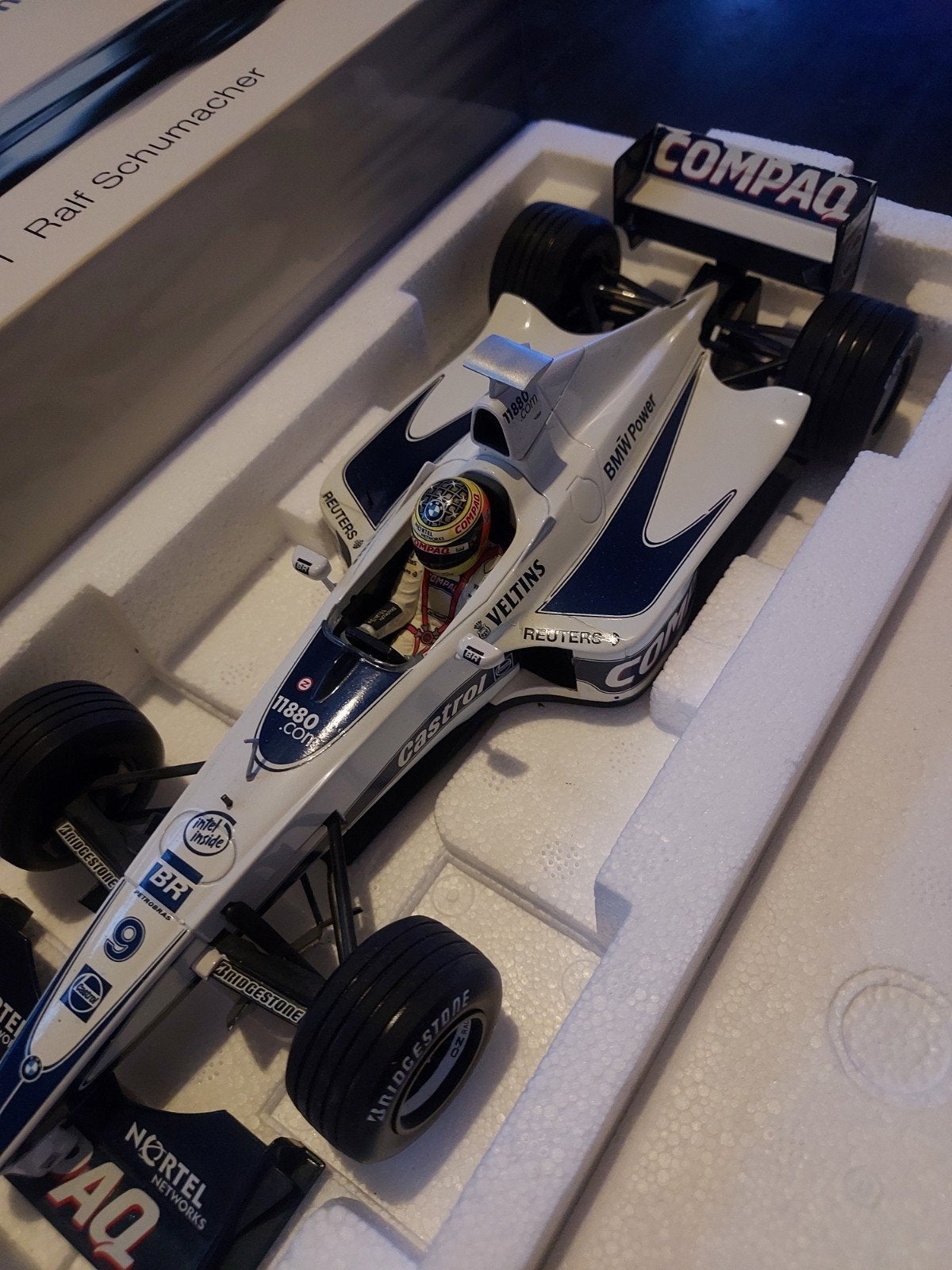 BMW Williams F1 Ralf Schumacher 1:18, Overige merken, Auto, 1:32 tot 1:50, Ophalen of Verzenden