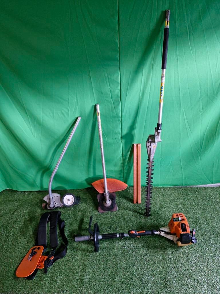 Stihl combi machine, Tuin en Terras, Bosmaaiers, Ophalen, Benzine, Gebruikt, .