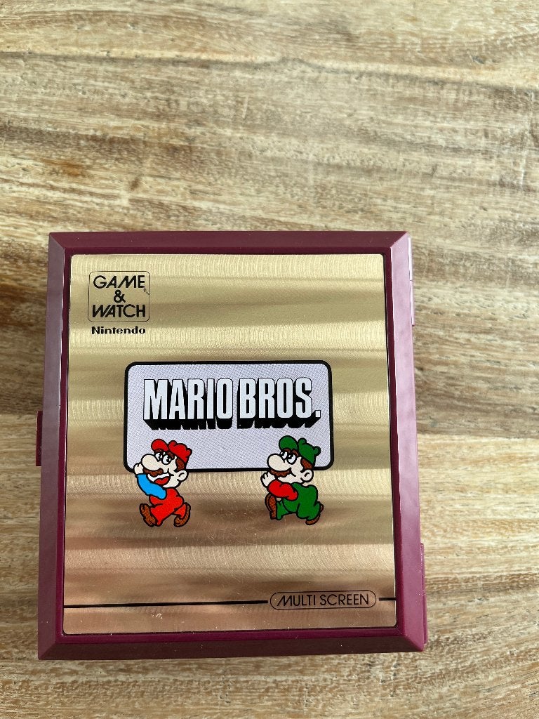 Nintendo Mario Bros Game & Watch, Avontuur en Actie, 1 speler, Ophalen of Verzenden, Zo goed als nieuw
