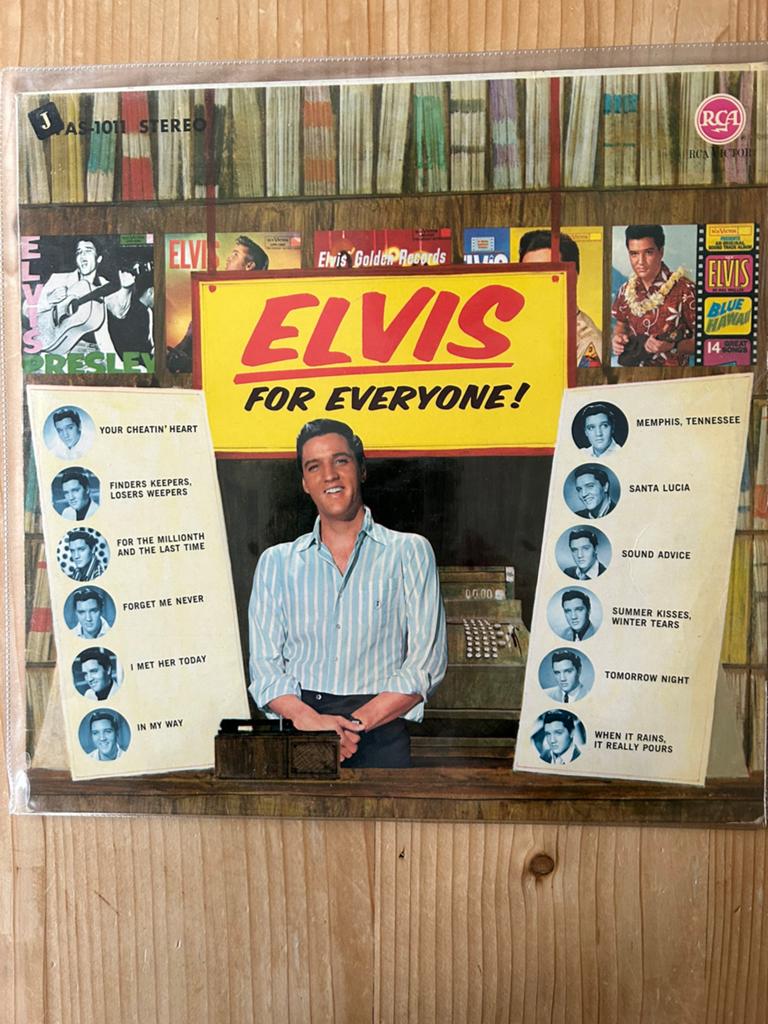 LP FOR EVERYONE VAN ELVIS PRESLEY OP RCA RECORDS, Inclusief binnenhoes, Ophalen of Verzenden, Zo goed als nieuw, 12 inch