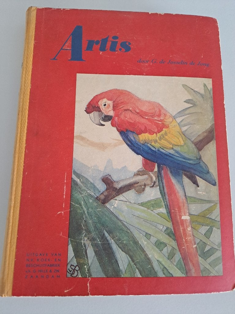 boek artis, Ophalen of Verzenden, Gelezen, Josselin de jong, Plaatjesalbum