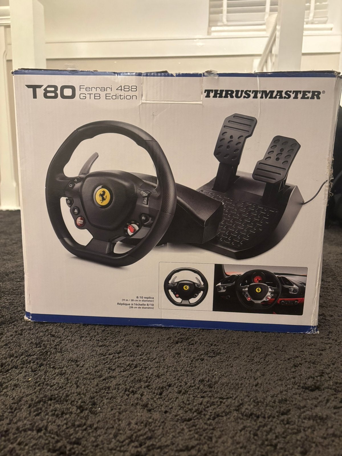 Racestuur en pedalen voor ps5/ps4 en pc, Ophalen, Gebruikt