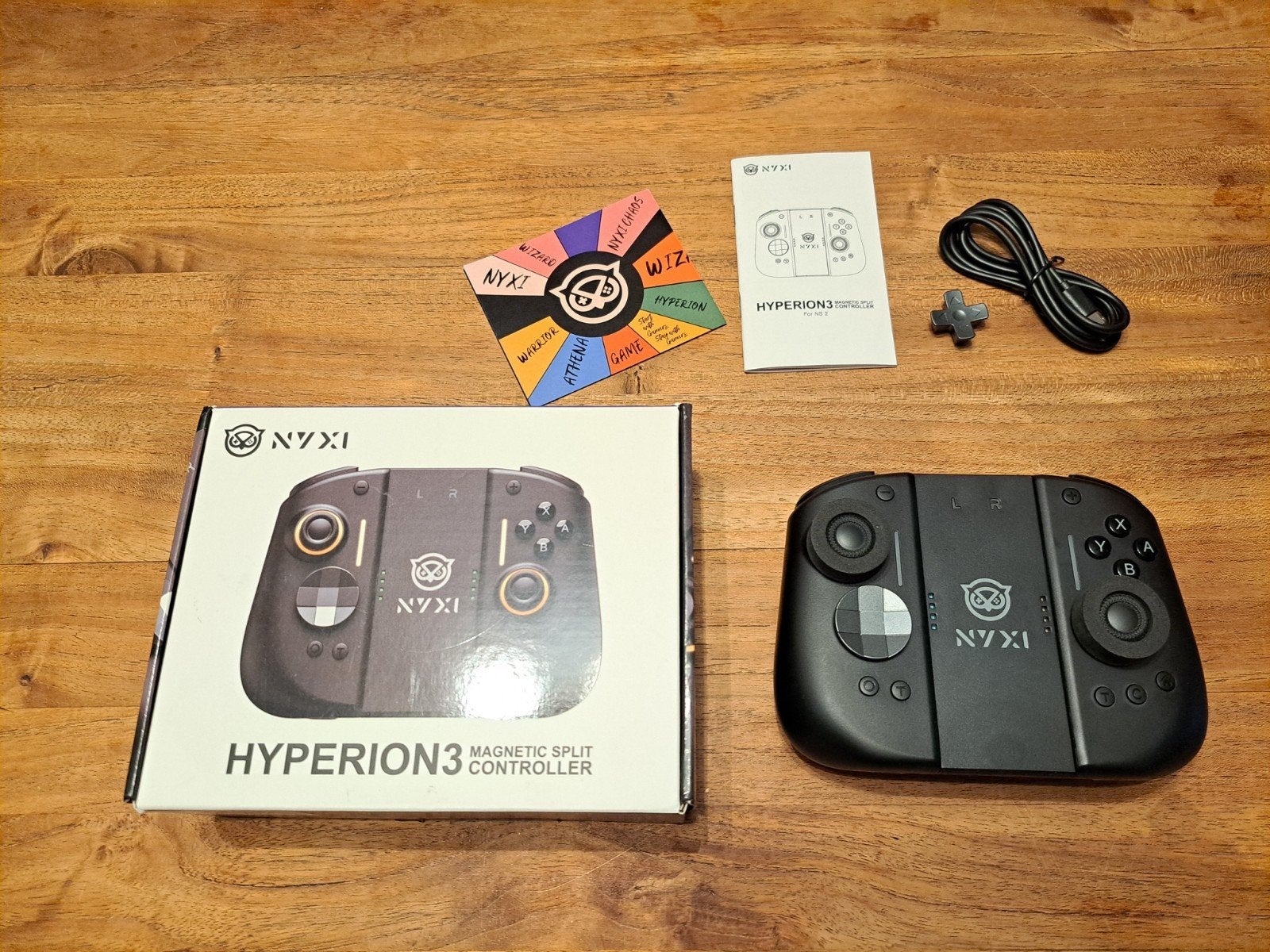 NYXI HYPERION 3 JOY CON - SWITCH 2 Controller, Ophalen of Verzenden, Zo goed als nieuw