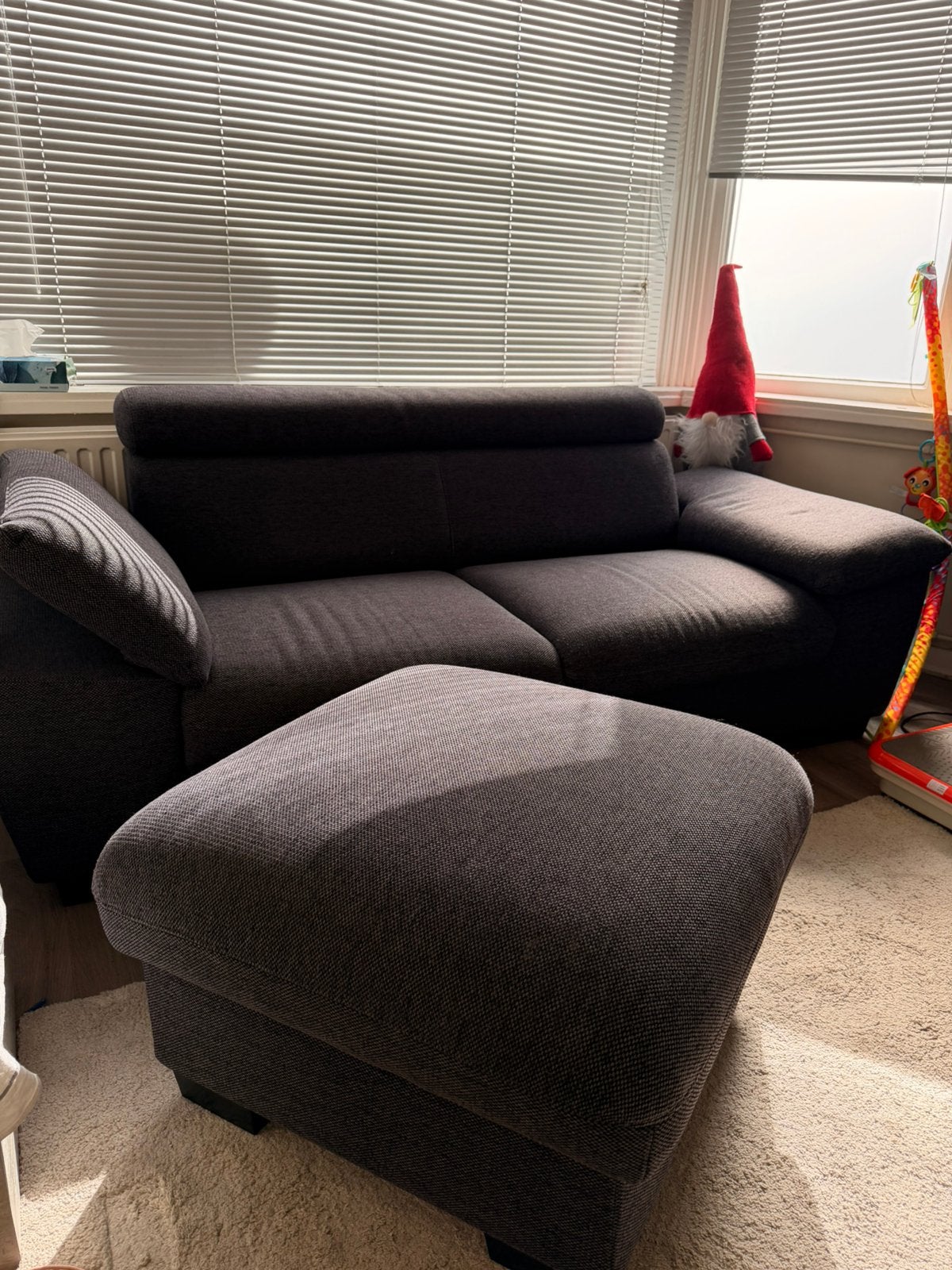 Bank te koop wegens verhuizing., Overige materialen, Eenpersoons, 150 tot 200 cm, 75 tot 100 cm