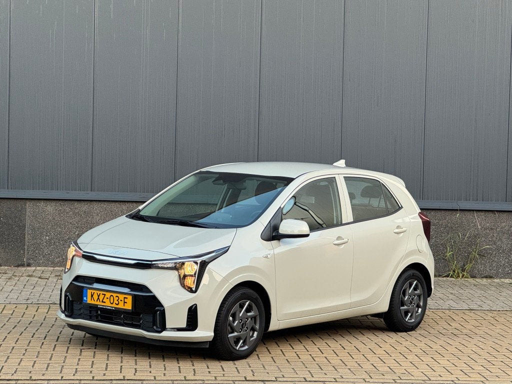 Kia Picanto 1.0 DPI DynamicPlusLine Aut (bj 2025, automaat), Stof, 4 stoelen, Beige, Bedrijf