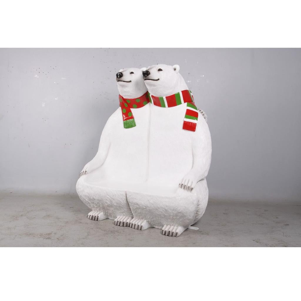 Bear Polar Bench – IJsbeer Hoogte 171 cm Fotomoment, Ophalen, HorecaBeelden, Nieuw, HorecaBeelden