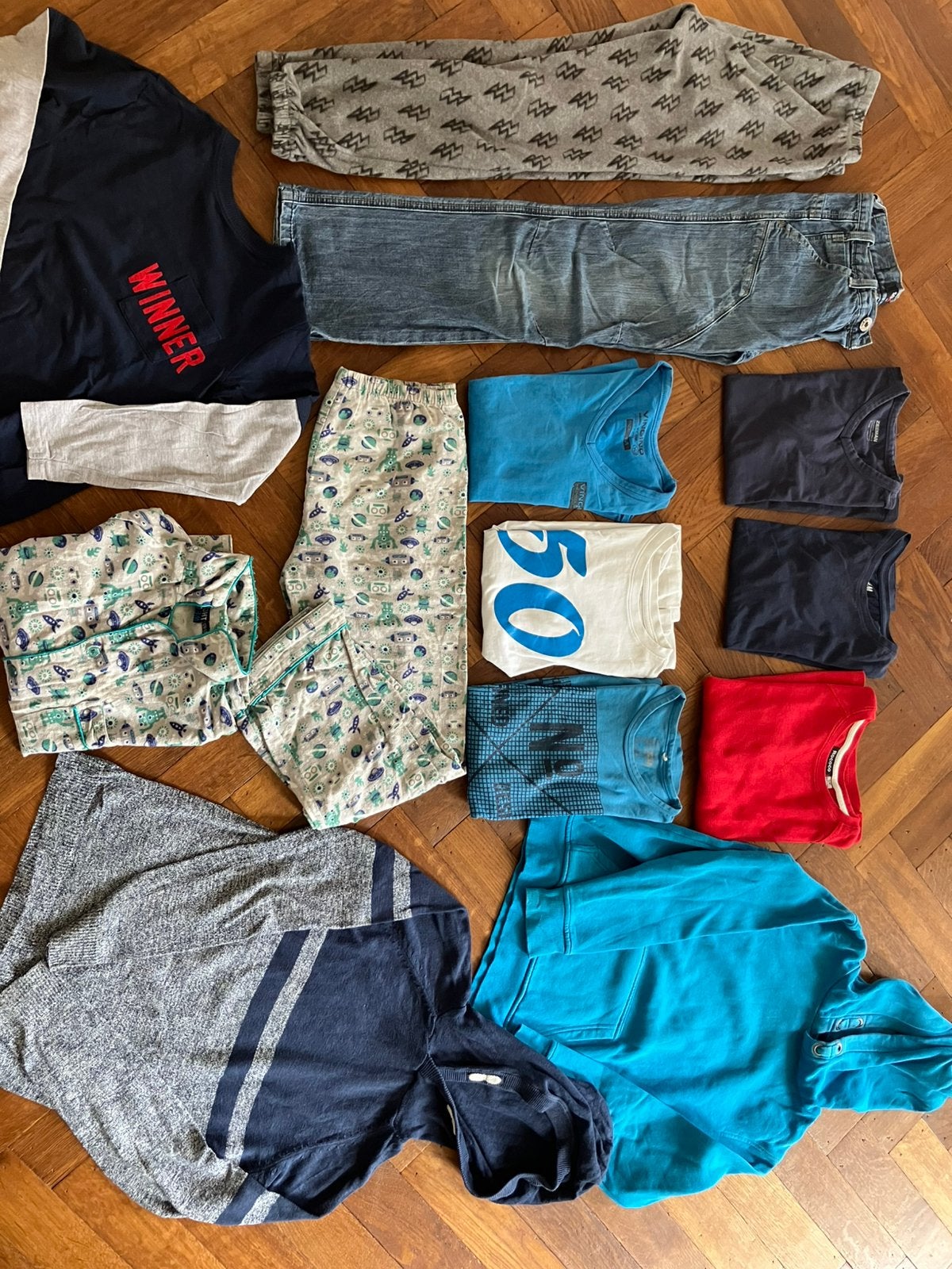 Kledingpakket 134/140, Ophalen of Verzenden, Gebruikt, Maat 134