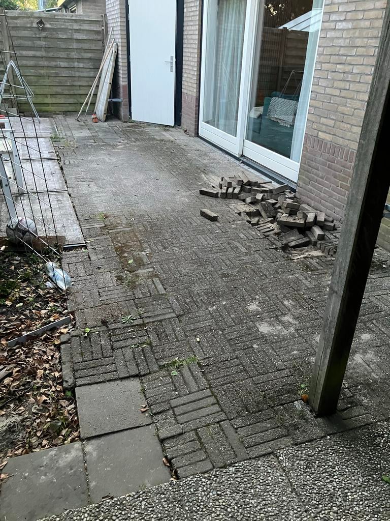 Gratis: klinkers, Ophalen, Gebruikt, Klinkers, 10 m² of meer