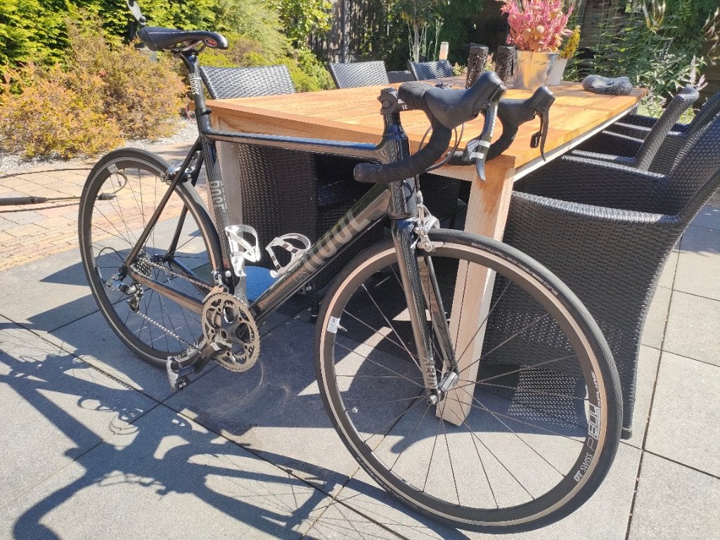 Racefiets Rose Xeon CRS met Swiss P1800, Fietsen en Brommers, 28 inch, Gebruikt, Carbon, Meer dan 20 versnellingen