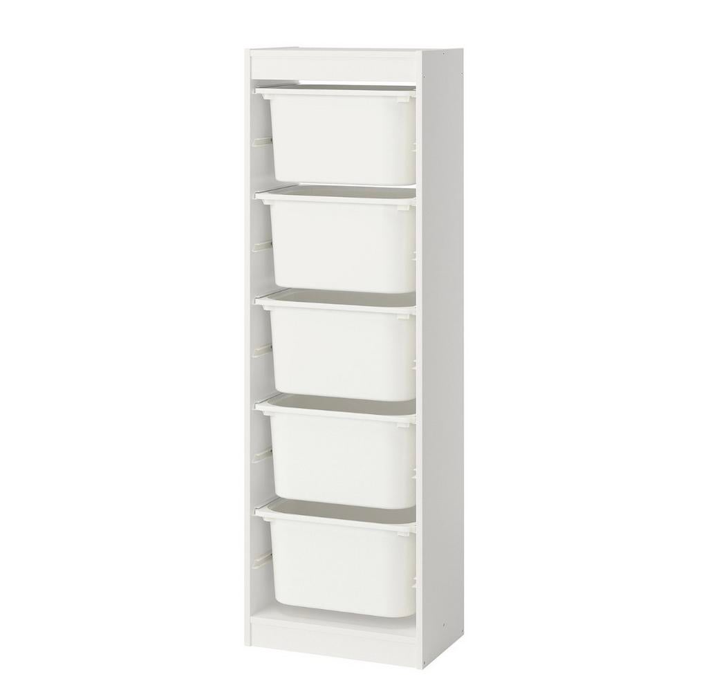 Ikea TROFAST opbergcombinatie met 5 bakken, Ophalen of Verzenden, Zo goed als nieuw