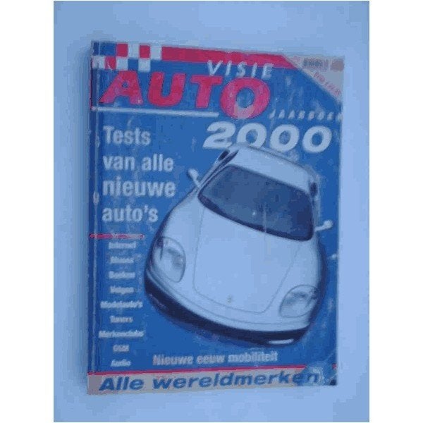 Autovisie Jaarboek 2000 #1 Nederlands, Ophalen of Verzenden, Gelezen, Algemeen