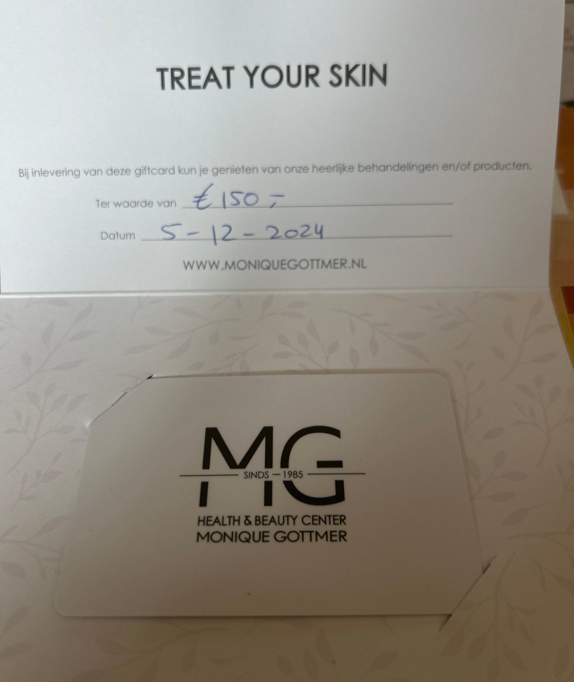 Electronische gezichtsbehandeling giftcard, Ophalen of Verzenden, Nieuw, Gehele gezicht