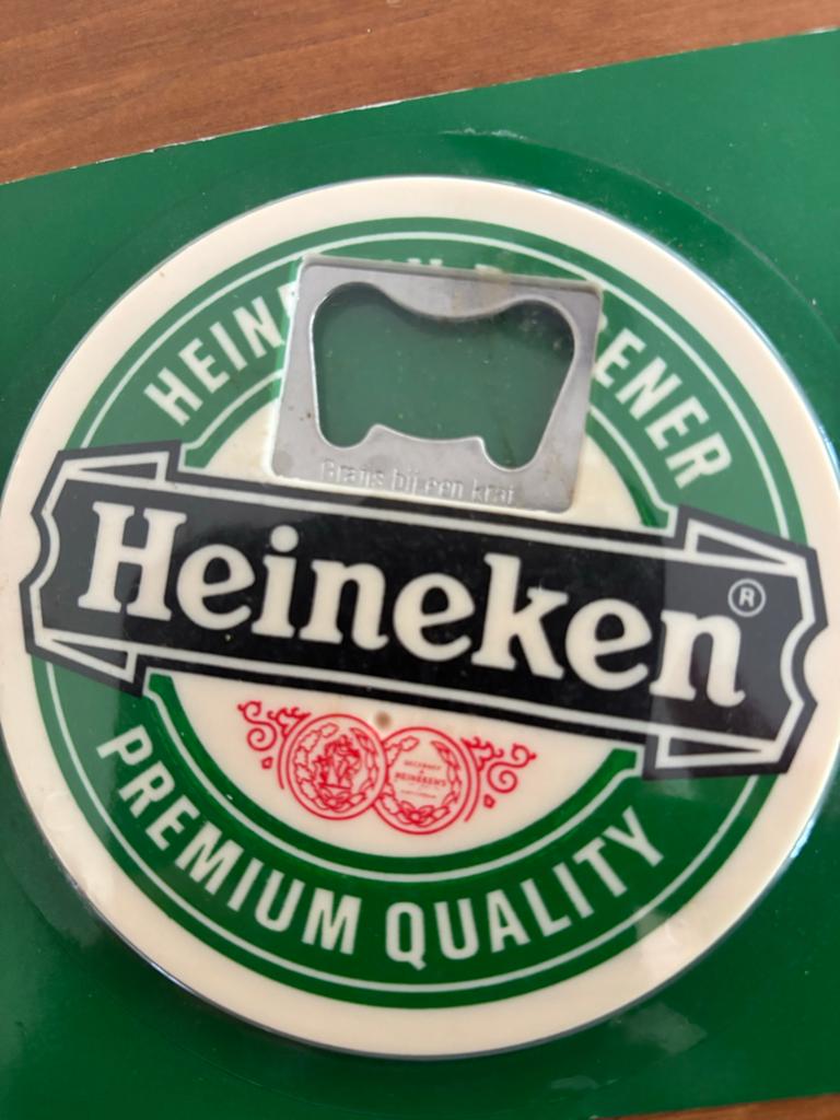 Heineken Viltopener - Set van 6 stuks, Verzamelen, Ophalen of Verzenden, Nieuw