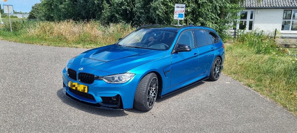 BMW 3-Serie 3.0 335I Xdrive Touring AUT 2013 Blauw, Auto's, BMW, 13 km/l, 1800 kg, Zwart, USB