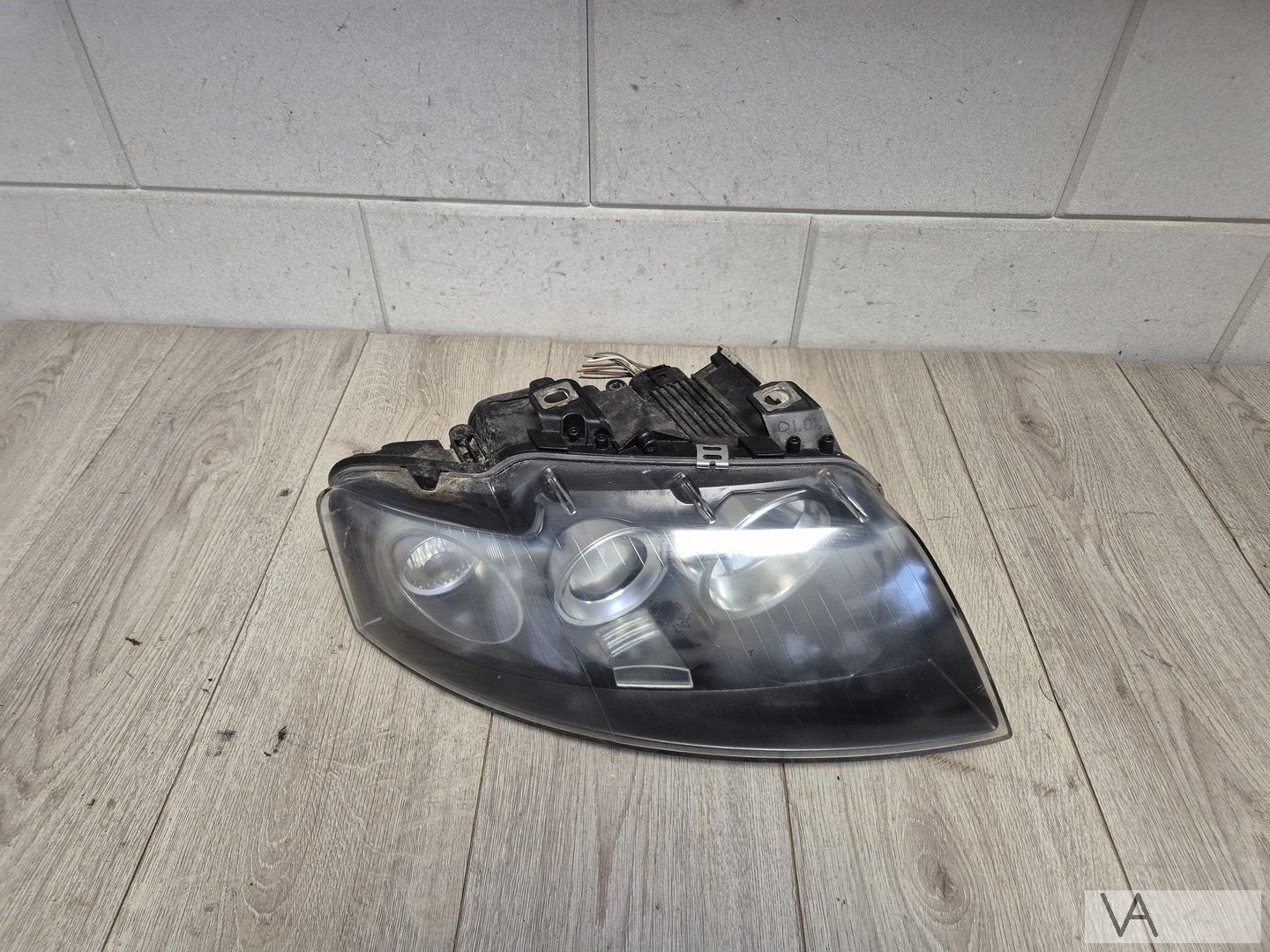 Audi A4 cabrio 2002 - 2006 xenon koplamp rechts schadevrij, Gebruikt, -, -, -