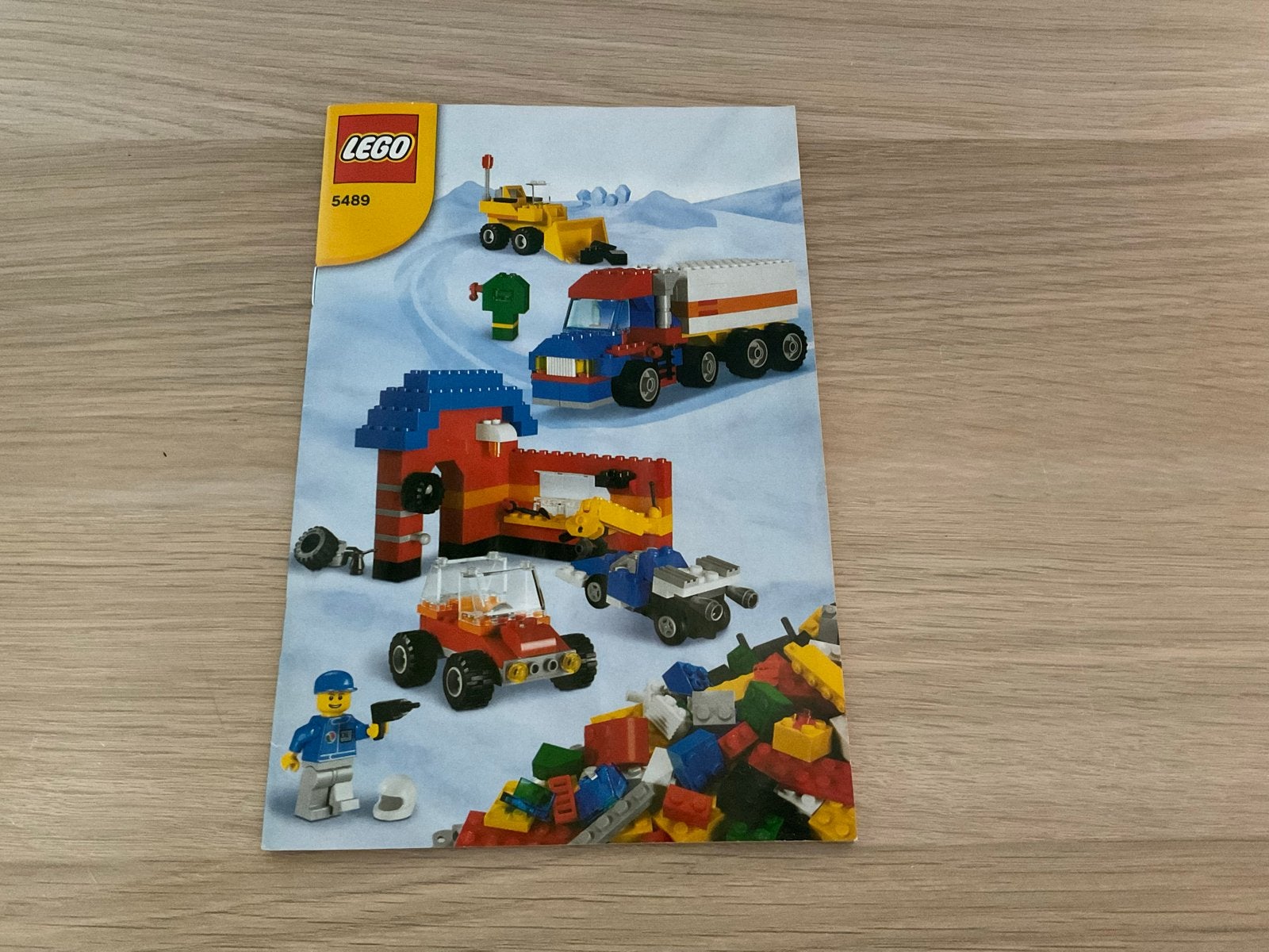 Lego 5489: basisset met bouwstenen en instructieboekje, Lego, Ophalen of Verzenden, Losse stenen, Inclusief instructies