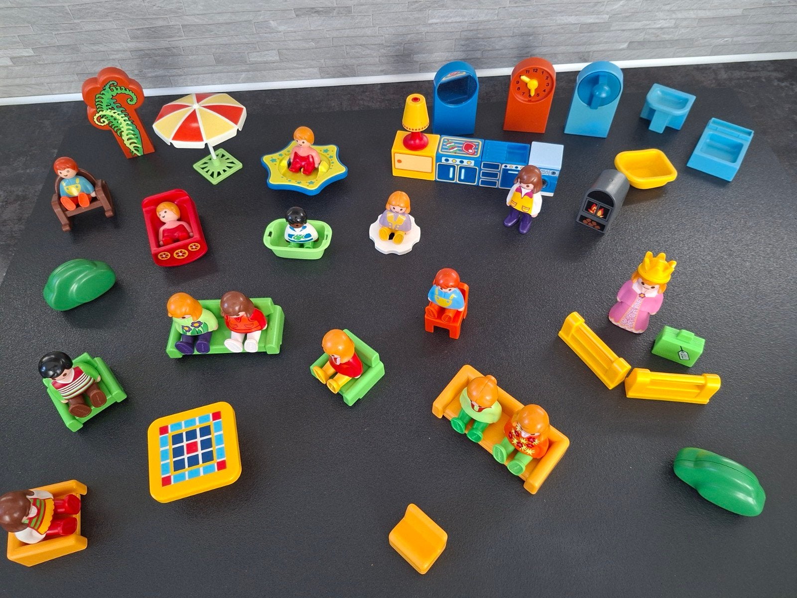 Playmobiel Playmodoc speelset mt véél popjes voor peuterlft, Ophalen of Verzenden